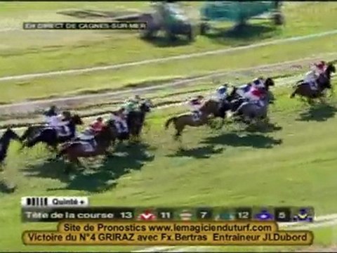 vidéo Quinté à Cagnes 3 février 2010 PRIX DE NICE