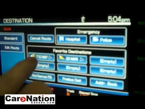 How to use the Navigation System - 2010 Ford Sport Trac