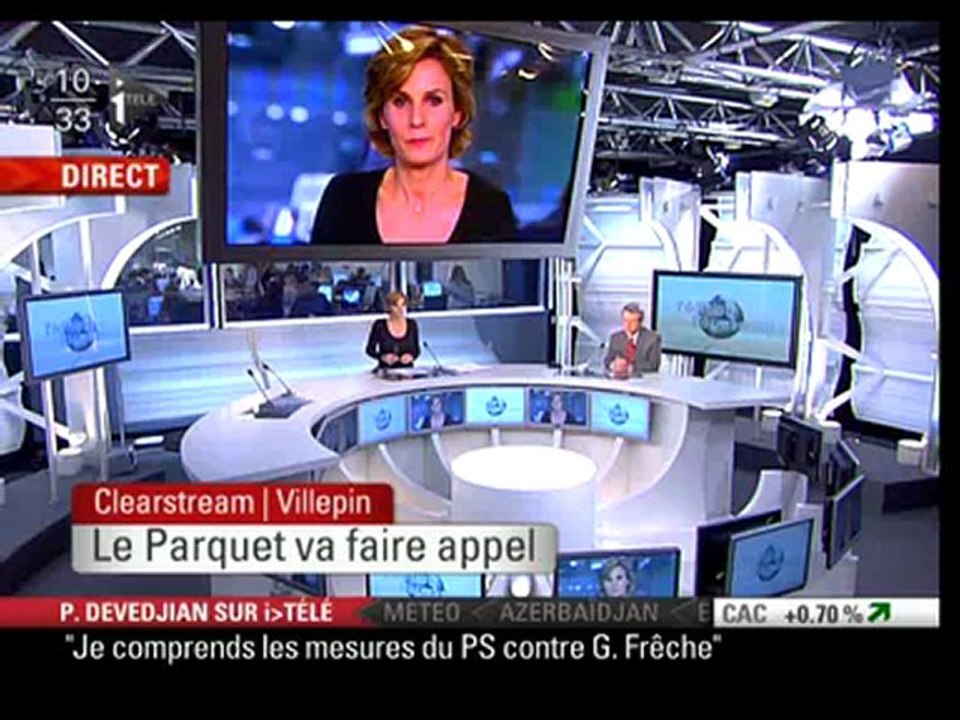 F. Lefebvre - Clearstream - iTélé - 29 janv. 2010