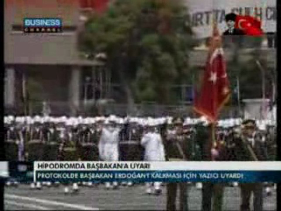 Tayyip Erdoğan'dan Saygısızlik