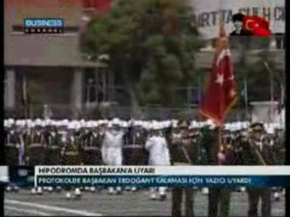 Tayyip Erdoğan'dan Saygısızlik