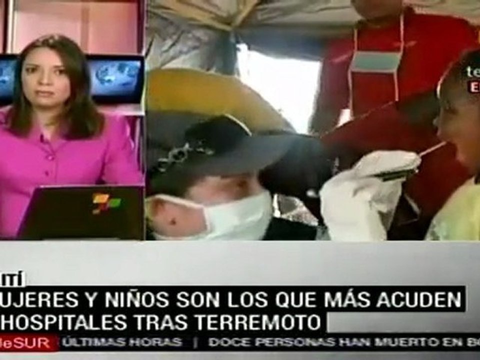 Hospitales siguen desbordados a tres semanas de terremoto