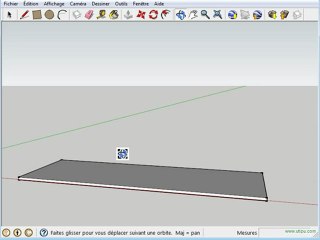 sketchup  3  les mesures les guides et les perçages