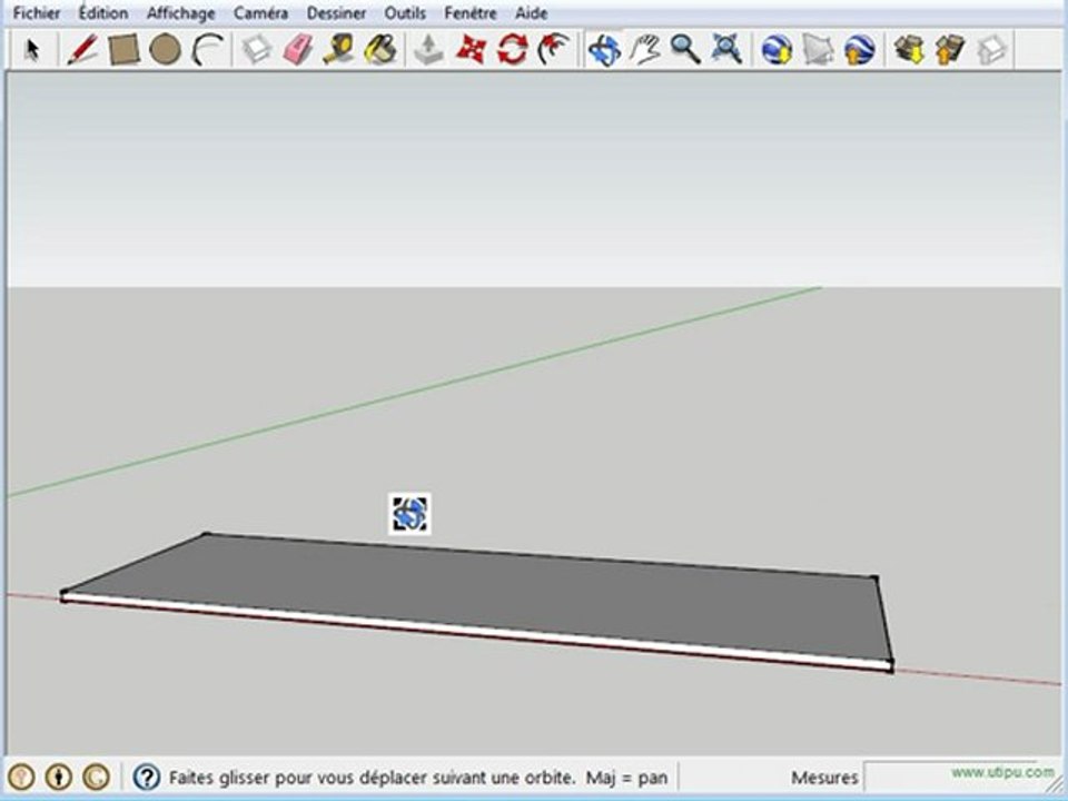 sketchup  3  les mesures les guides et les perçages