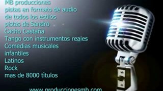 PISTAS KARAOKE PARA CANTO