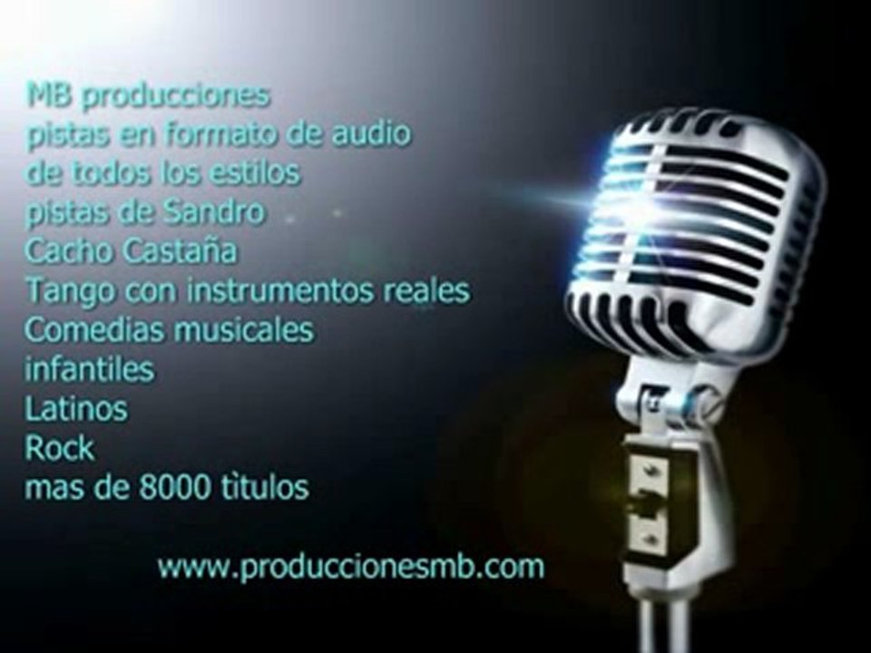 PISTAS KARAOKE PARA CANTO