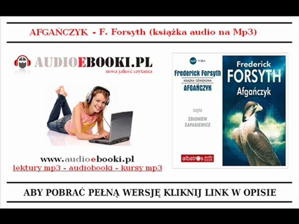 "AFGAŃCZYK" - F.Forsyth (książka audio mp3) Kryminał