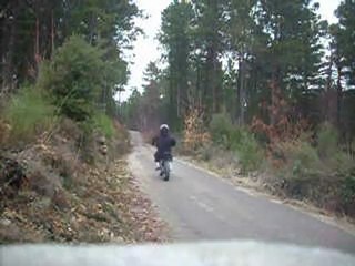 Premier tour de roue du 70 pro race en rodage