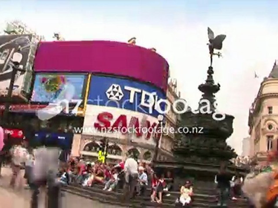 Piccadilly Circus HD Stock footage