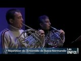 L'Ensemble de Basse-Normandie en répétition (Mondeville)