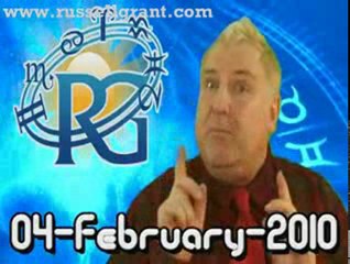 RussellGrant.com Video Horoscope Virgo February Thursday 4th