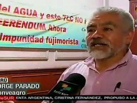 Campesinos peruanos piden 6 meses de apoyo tras lluvias
