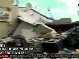 Suman 200 mil muertos en Haití (oficial)