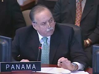 Embajador Cochez en la OEA, Febrero 2010