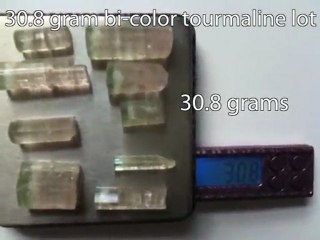 Tourmaline 30.8g Crystal Weigh-in