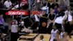 Manu Ginobili splits the Kings defense and drives the paint