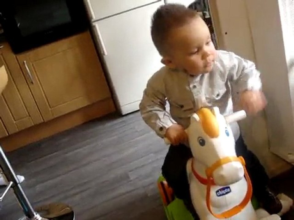 William et son cheval