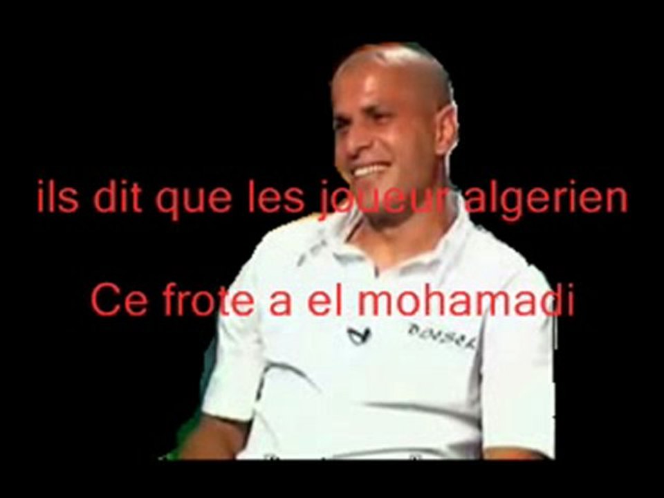 Algerie Egypte provocation de wael gomma sur al hayet