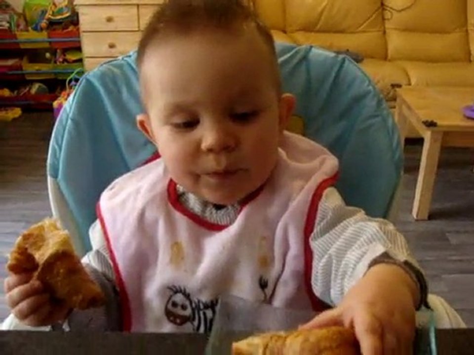 William et son croissant
