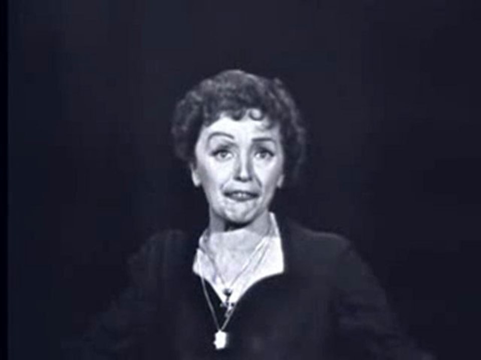 Edith Piaf Tu me fais tourner la tete