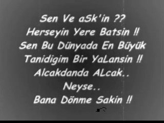 Mc Serkan [TehLikeLi Madde] - 'Unuttum Seni' [2oo9] Aspirin