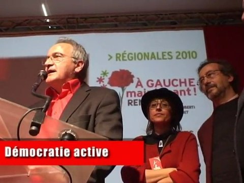 Démocratie active, régionales Languedoc A Gauche Maintenant
