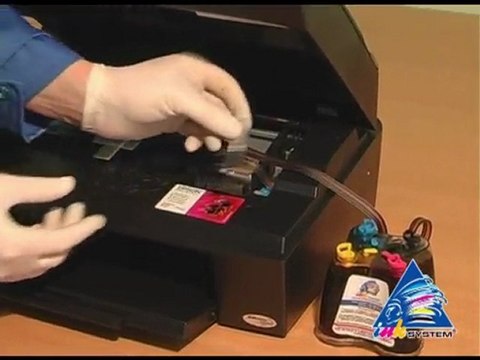 CISS installation on EPSON DX6000 DX6050 DX9400 DX 7400