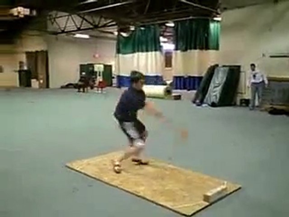 Régis au lancer de marteau