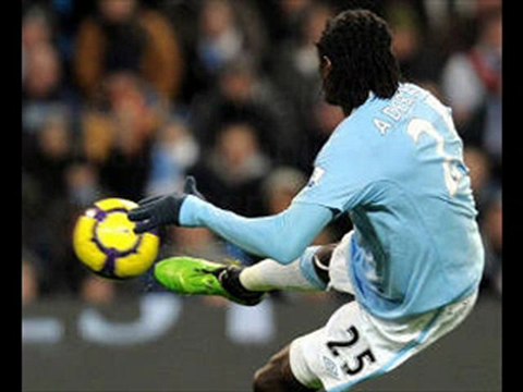 Manchester City 2-0 Bolton: Adebayor tremendous strike