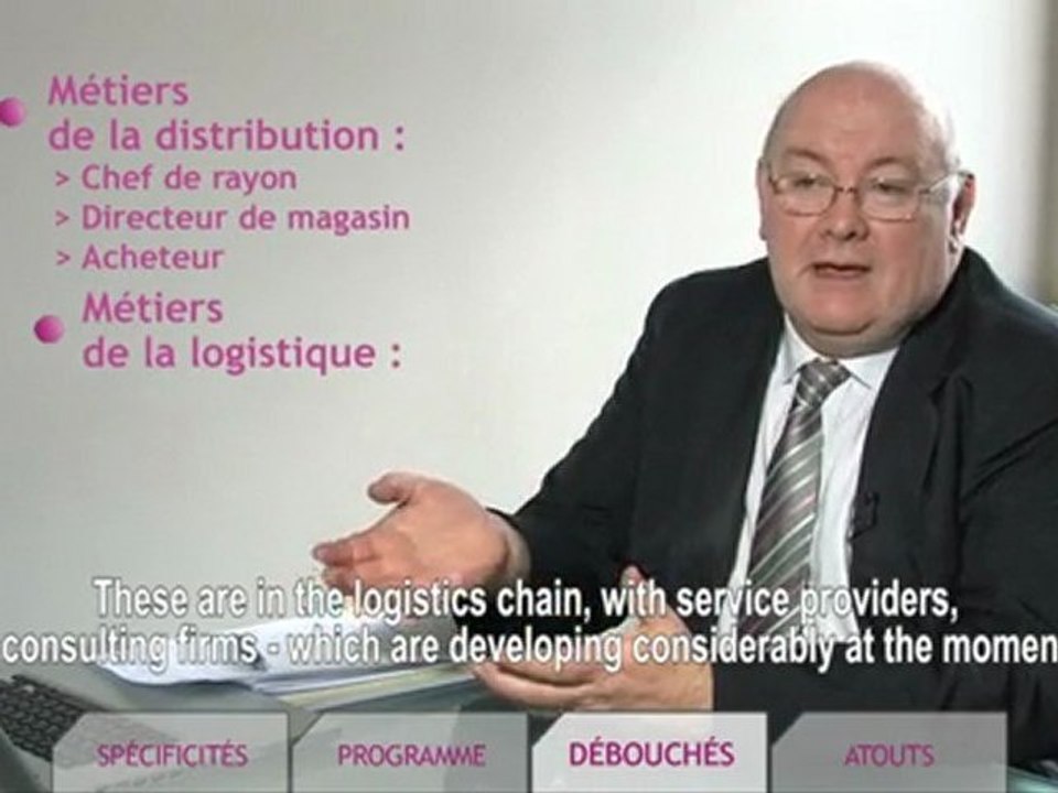 ISC PARIS Spé. Achats logistique et distribution, dirigée pa