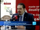 Le Premier ministre libanais dit craindre 