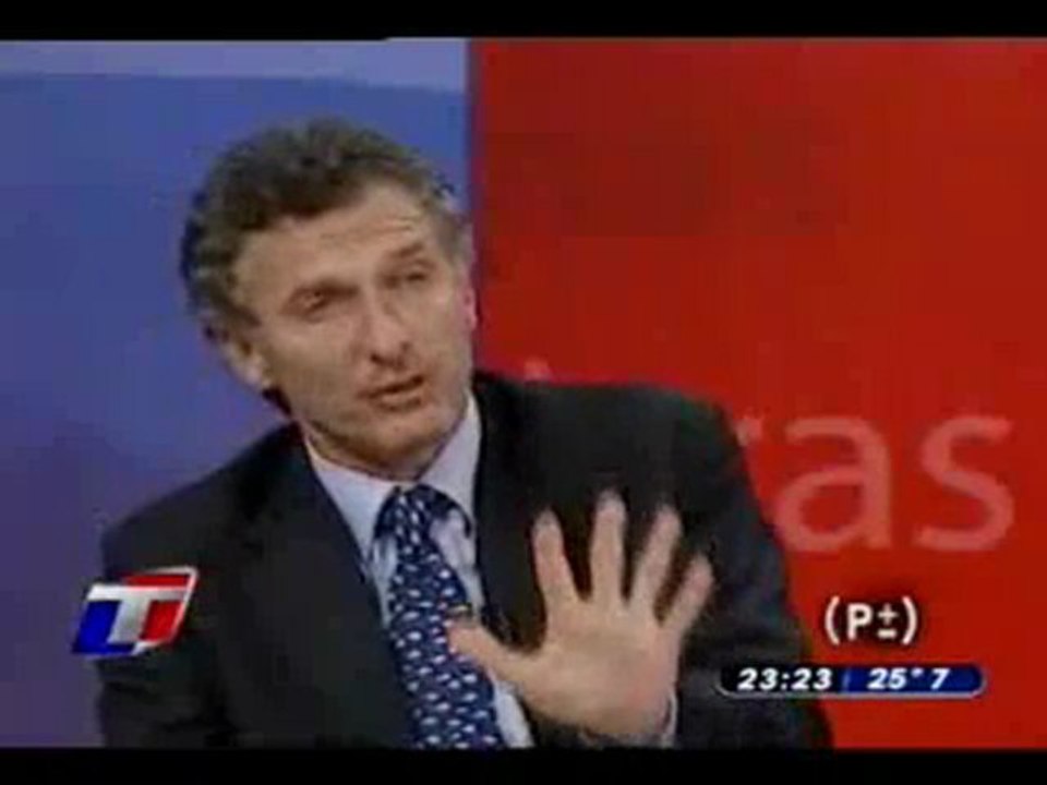 Macri en palabras mas, palabras menos parte 2