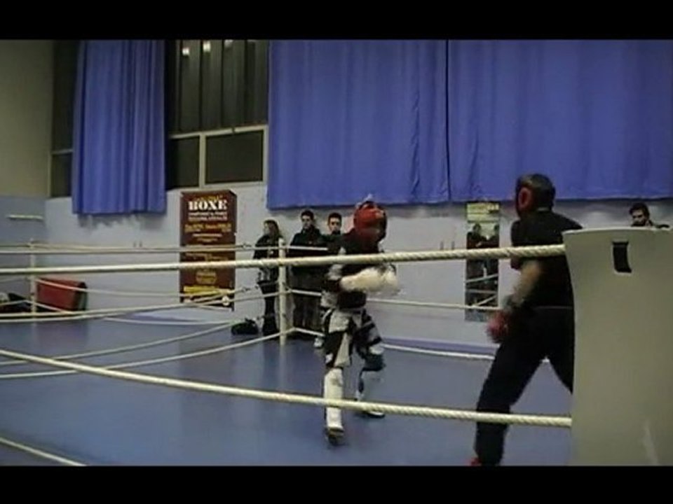 combat kick boxing hicham club performance 1 er round