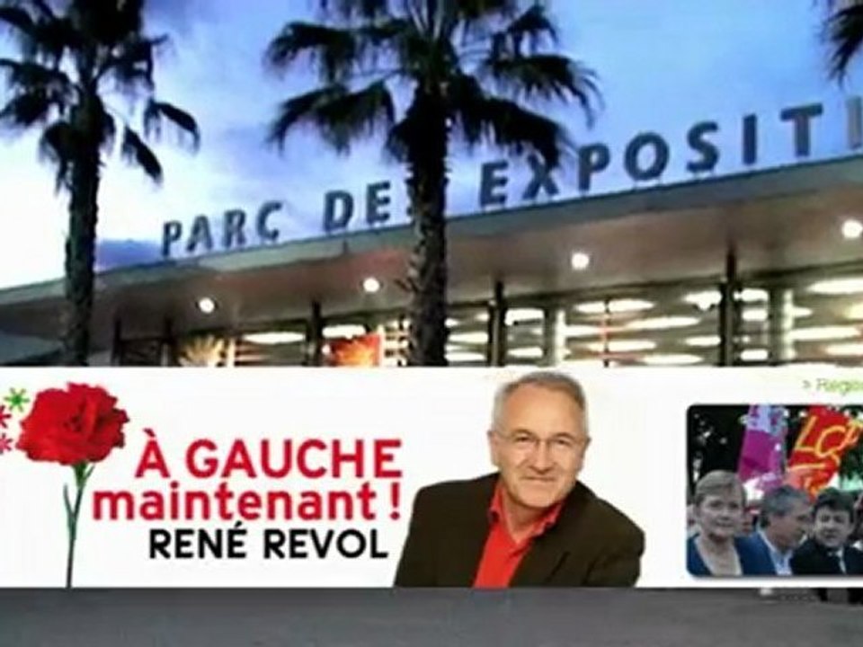 1er Grand Meeting de campagne "A Gauche Maintenant"