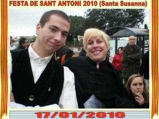 Festa de Sant Antoni 2010, Santa Susanna