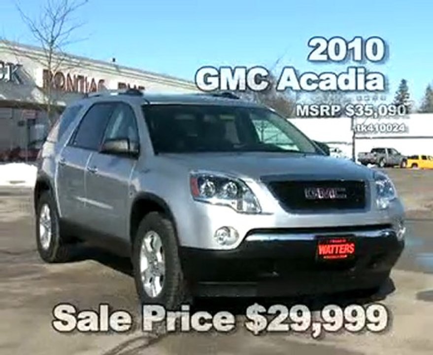 Watters Buick GMC Low Over Head Dealer