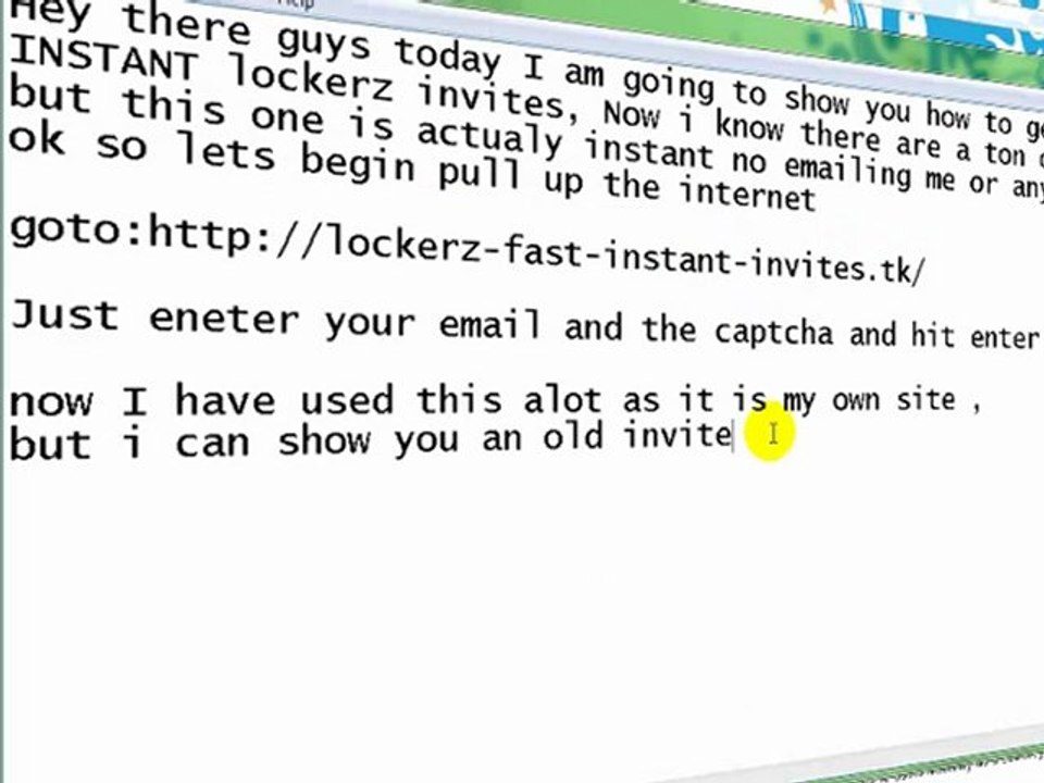 Instant lockerz invite - how to get on lockerz