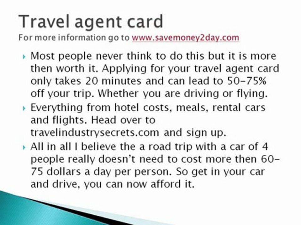 How to Save money on Travel, Road Trip