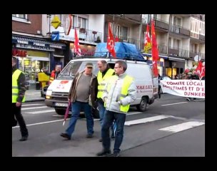 Manifestation CGT de Dunkerque 4 février 2010 (vidéo 4)