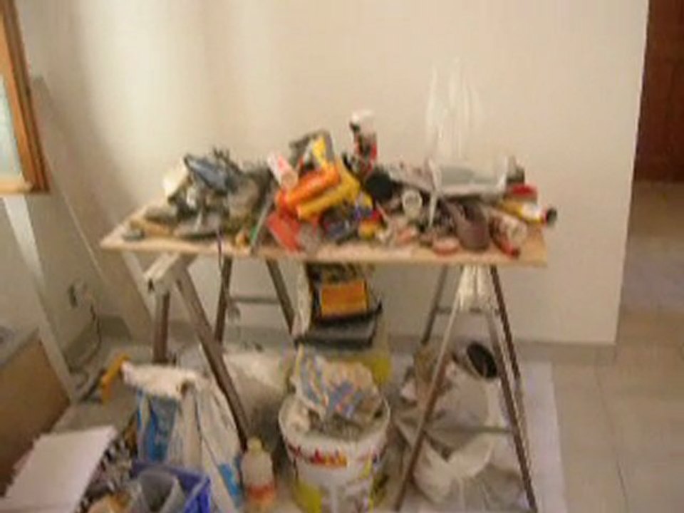 7e vidéo : le 25 octobre 09- après carrelage