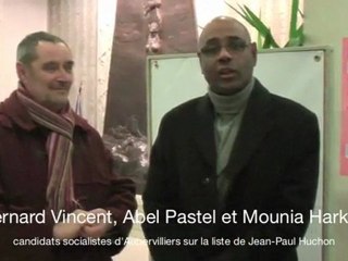 Abel Pastel,Bernard Vincent, Mounia Harkati. Régionales 2010