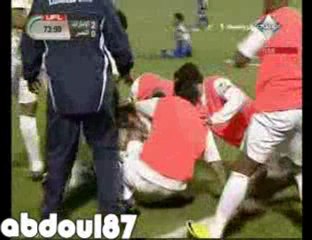 هدفي اللاعب المغربي نبيل الداودي في مرمى النصر الامارتي