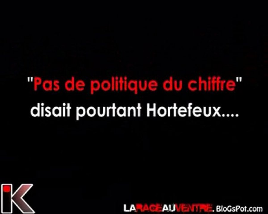 Quand les faits contredisent les propos d'Hortefeux...