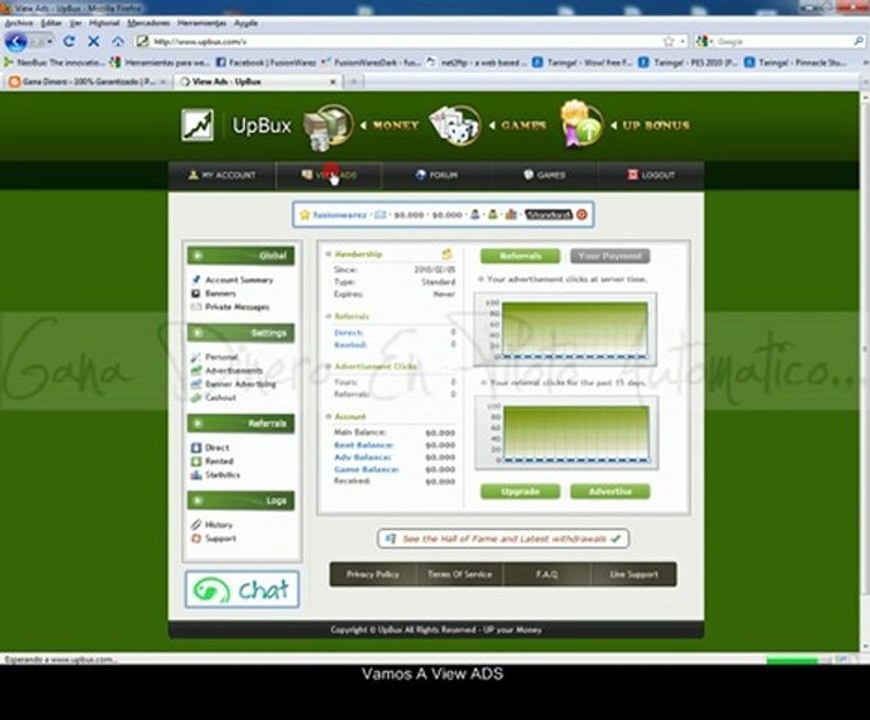 Como Ganar Dinero Gratis Con UpBux