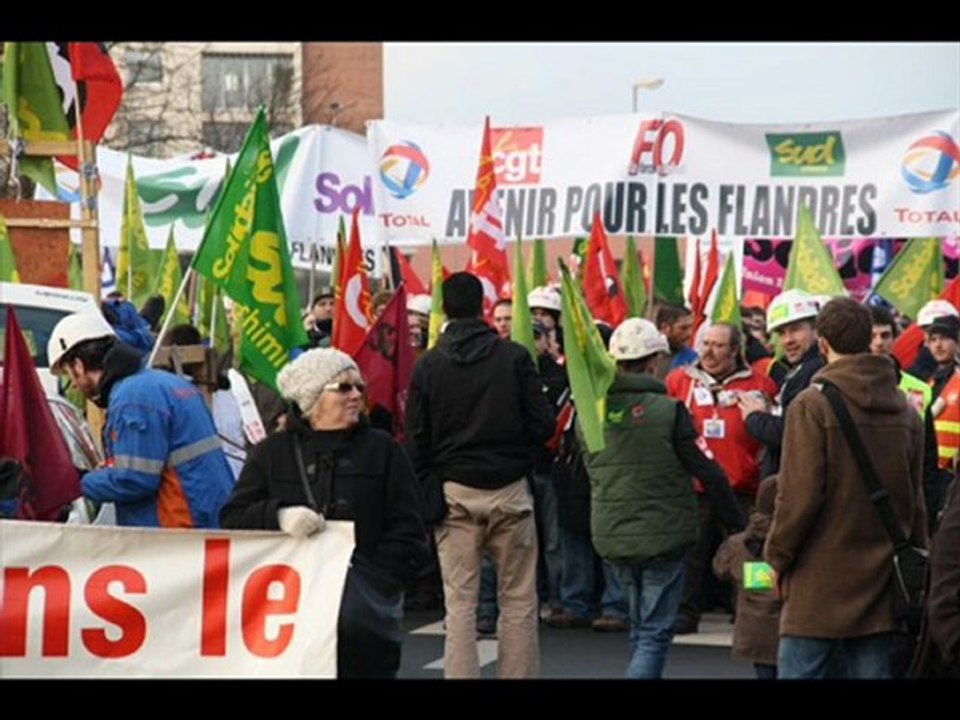 Manifestation Dunkerque jeudi 4 février 2010