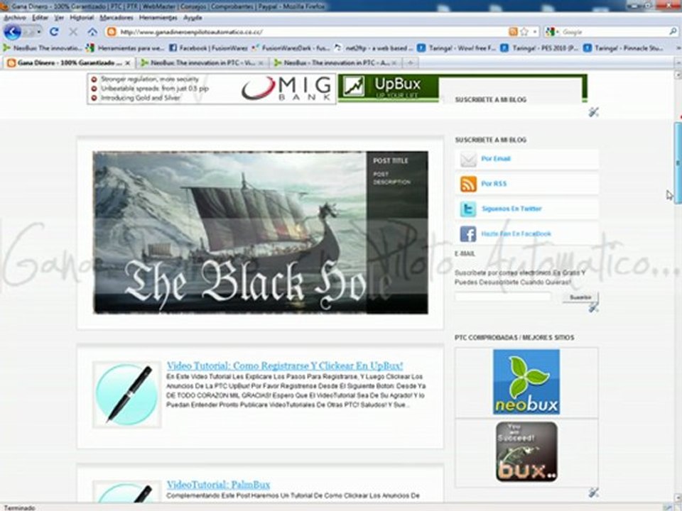 Gana Dineroo Gratis Con 0%Inversion Usando NeoBux