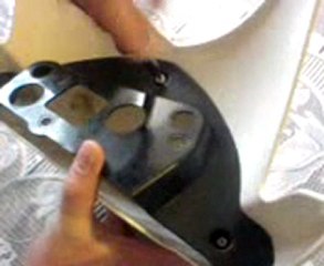 montage du saute vent triumph speed triple 1050