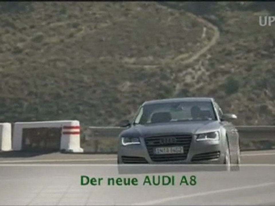 UP-TV  Vorstellung Audi A8: „Besonders sinnliche Erfahrung (