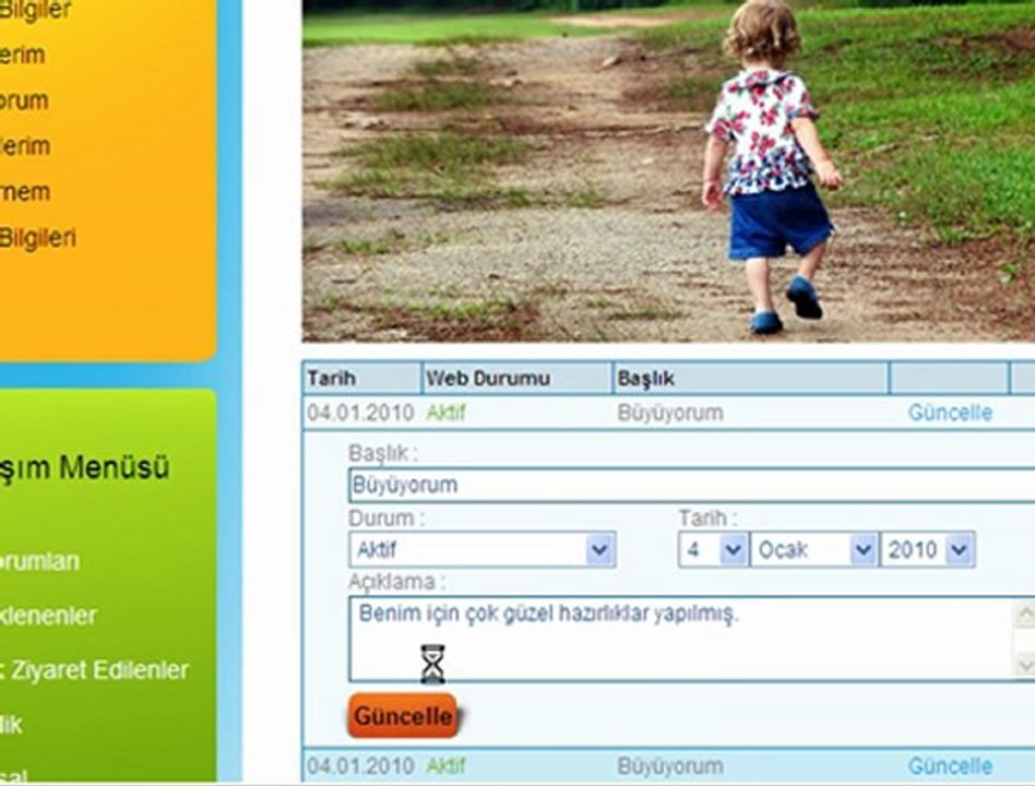 İşte Benim Dünyam - Büyüyorum Güncelleme