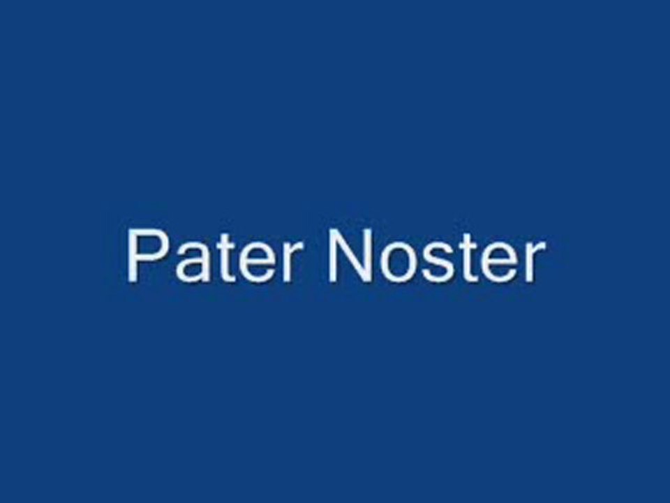 Pater Noster